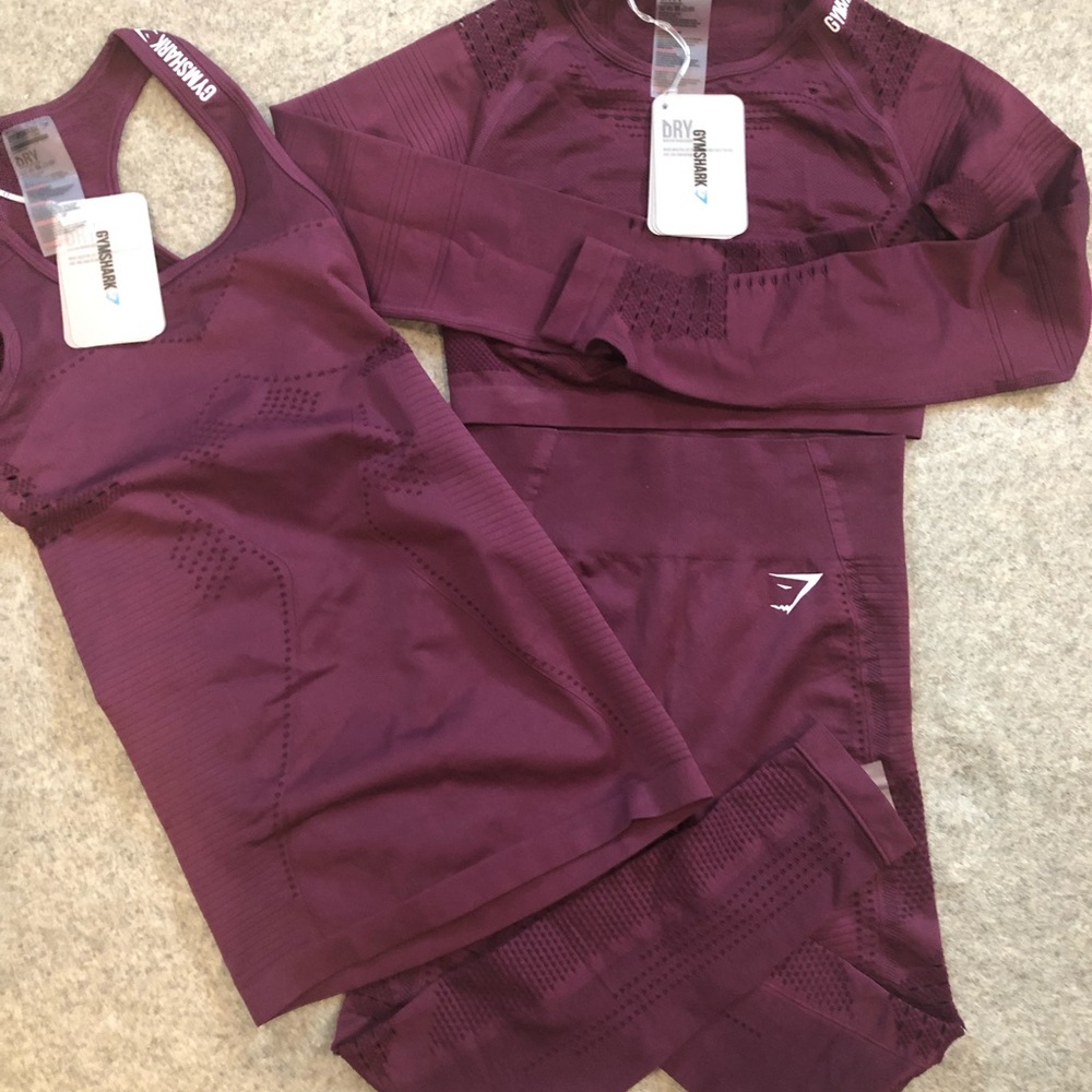 Gymshark Flawless Knit In Ruby